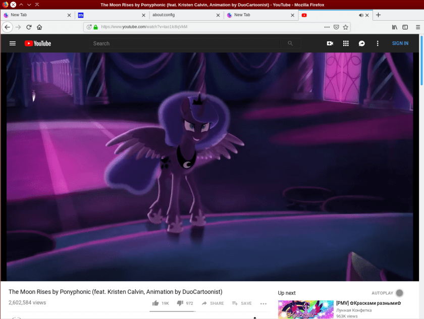 [Nightmare Moon grinning about the same way I was when I saw this]